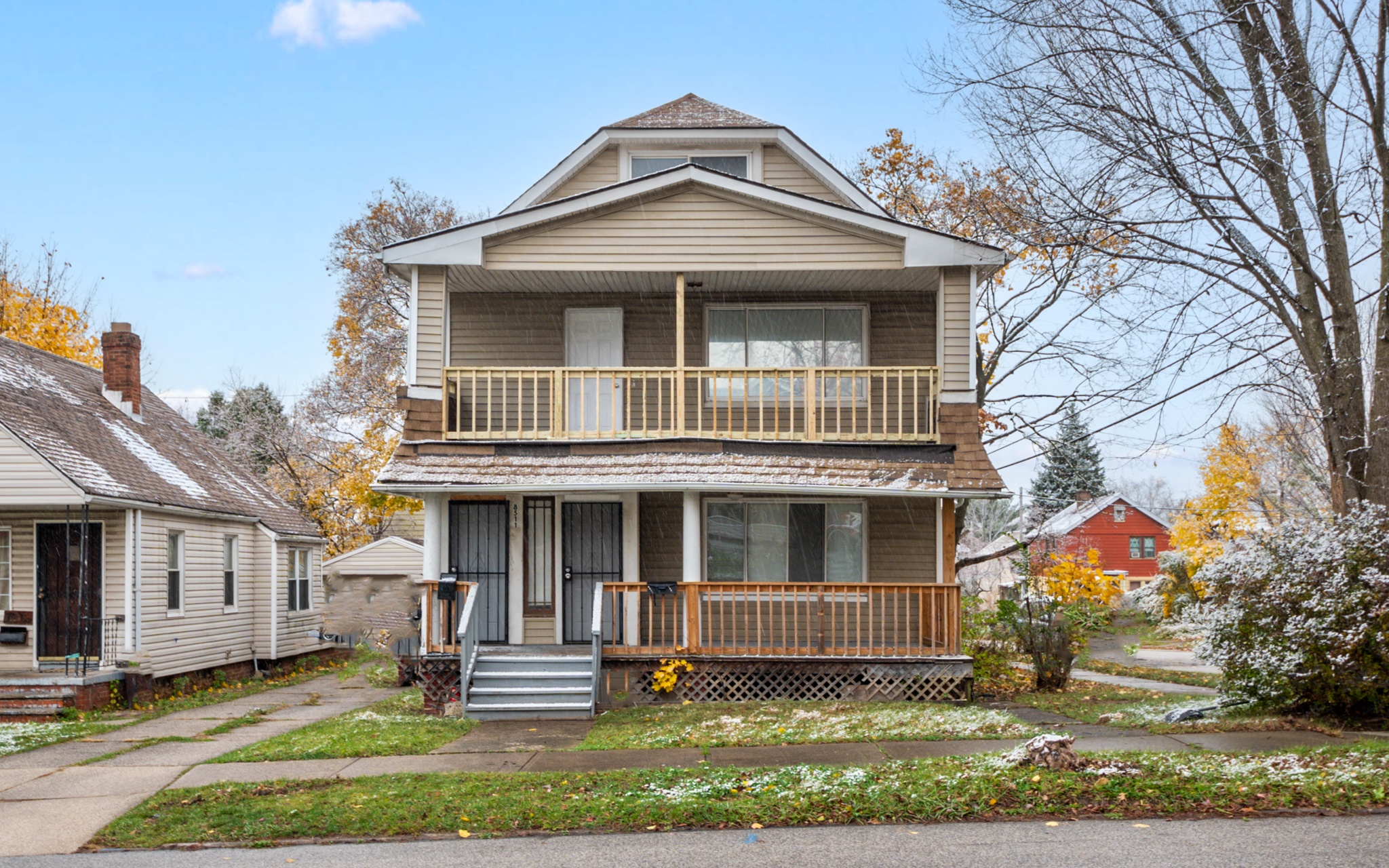 Duplex for rent at 8511 Jeffries Ave, Cleveland OH — photo 2