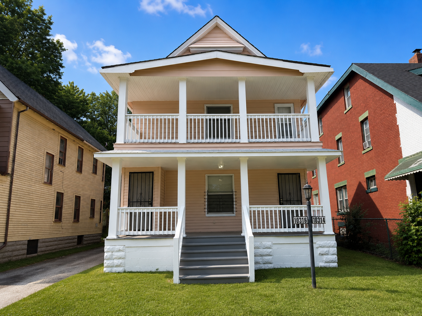 Duplex for rent at 10314 Adams Ave, Cleveland