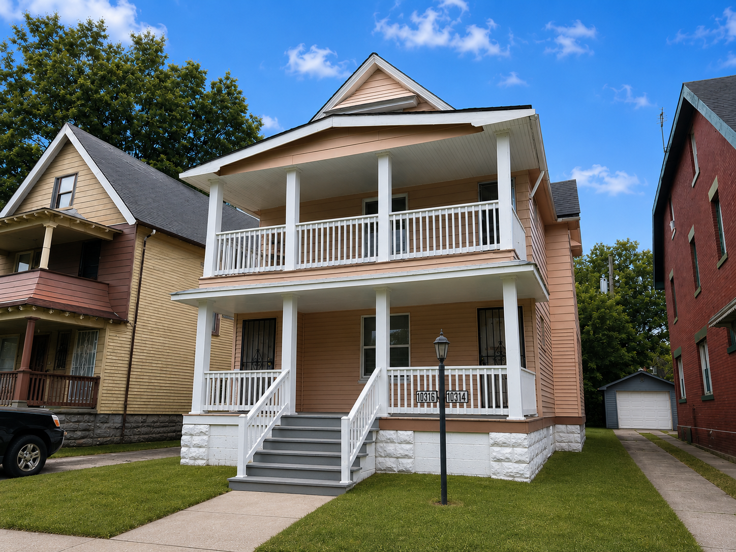 Duplex for rent at 10314 Adams Ave, Cleveland OH — photo 2